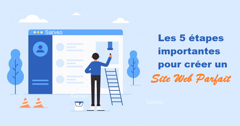 5 étapes pour construire site web